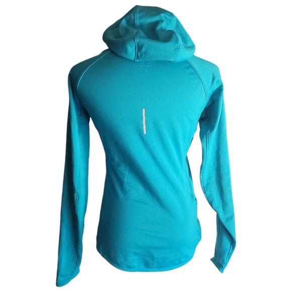 Nike Women's Element Thermal Dri-Fit Running Hoodie Teal Womens Small - Picture 3 of 14